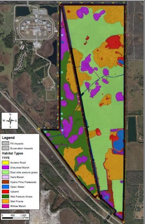 Bond farm impoundment plan